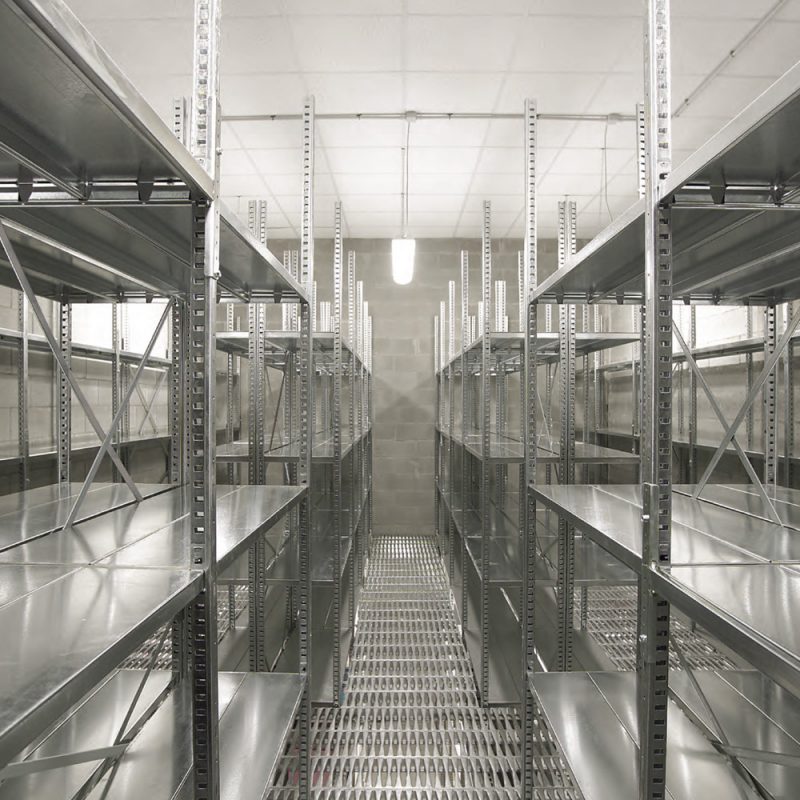 Galvanised Shelving Business Interiors Direct