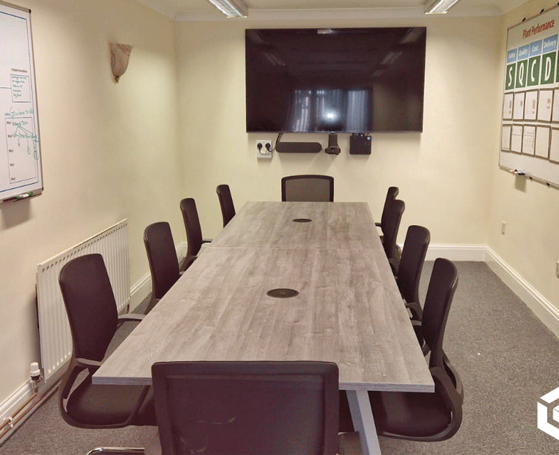 Boardroom Office Furniture Installation Chesterfield