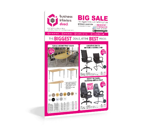 Office Furniture Big sale mailer