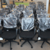 28 x Mesh Back Operator Chairs being delivered to a customer in Sheffield