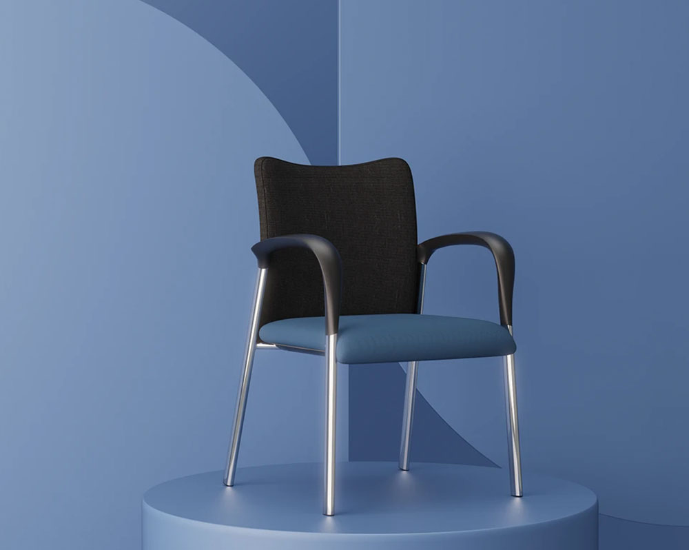 Conference Chair with 4 Legs