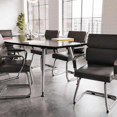 Faux Leather Boardroom Chairs