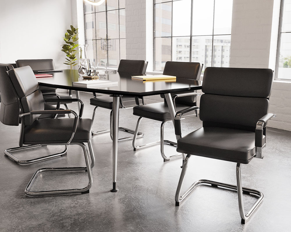 Faux Leather Boardroom Chairs
