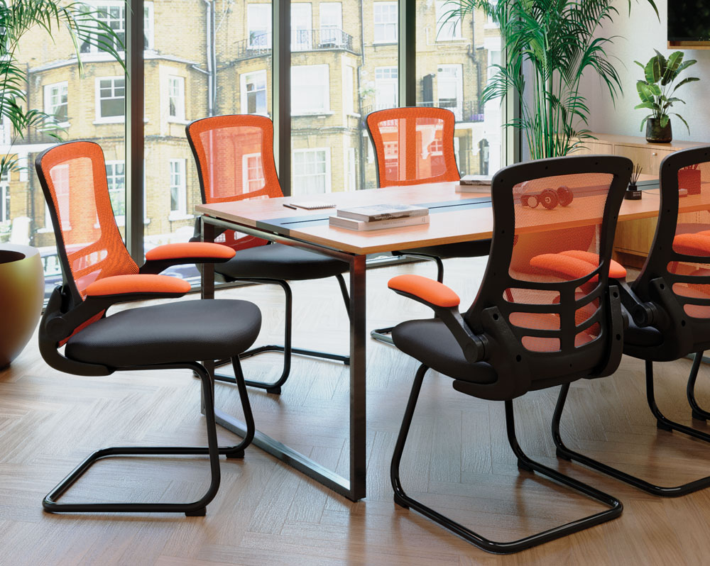 Boardroom Chairs Flip Up Arms