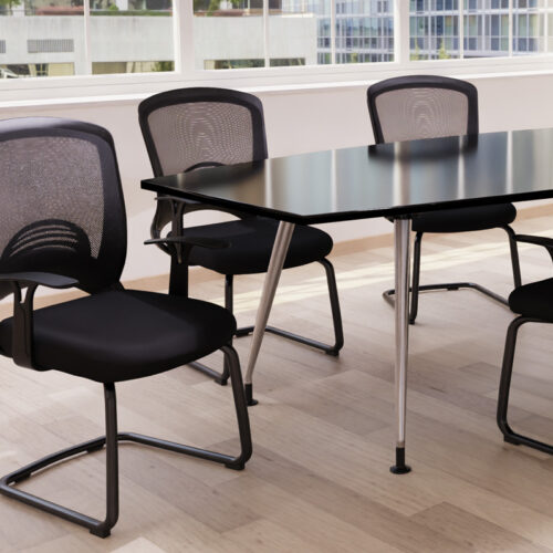 Mesh Back Boardroom Chairs