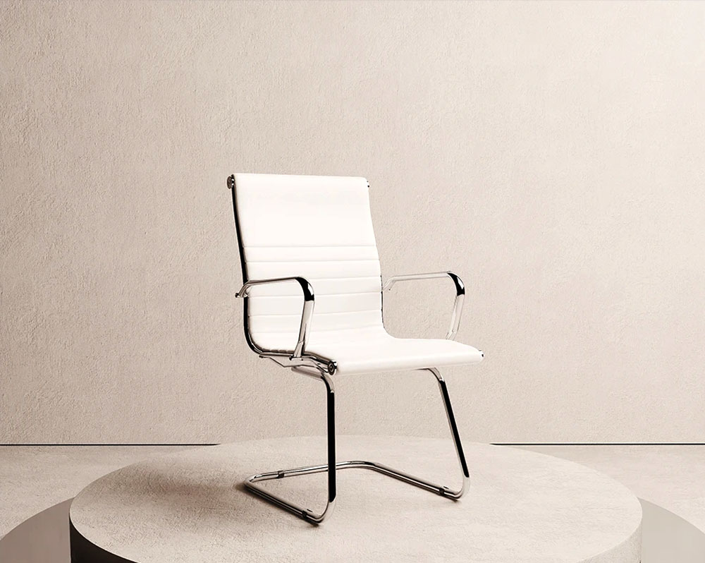 Conference chair with cantilever frame