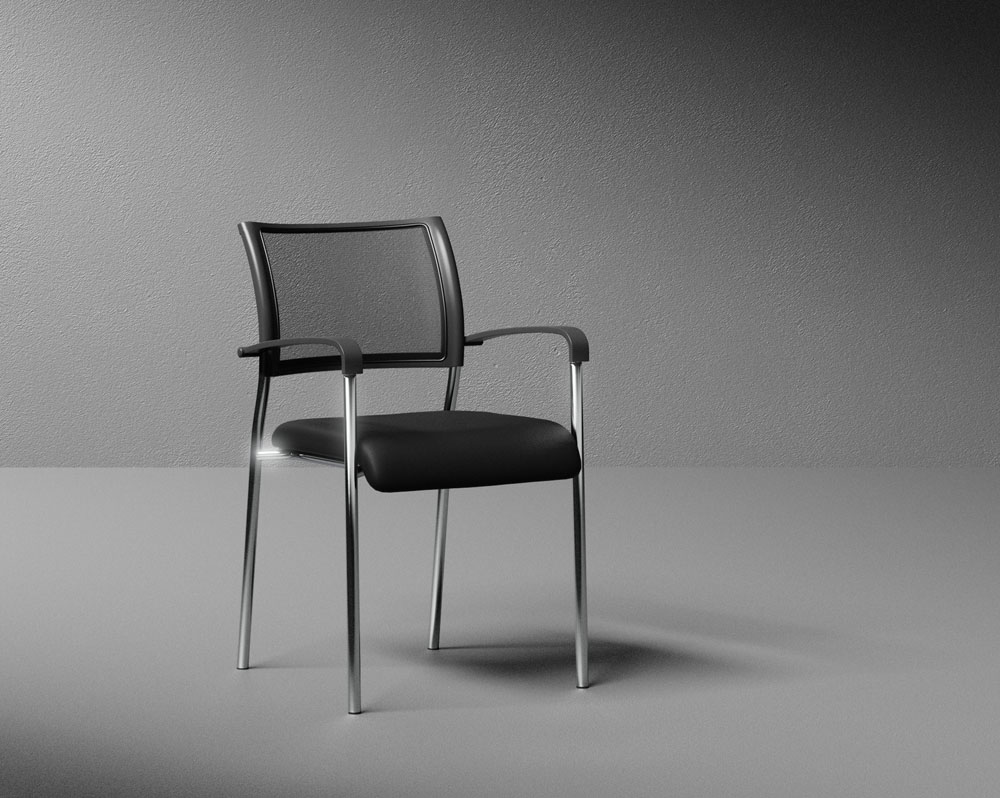 Mesh Back Meeting Chairs