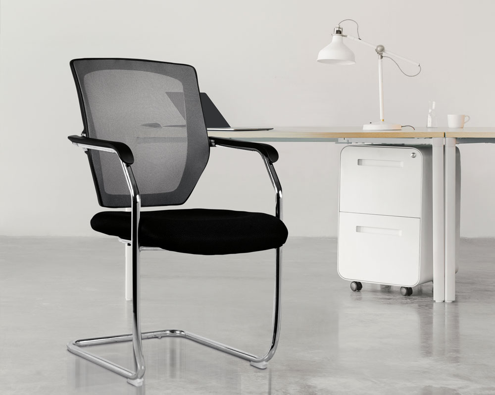 Mesh Back Visitors Chairs