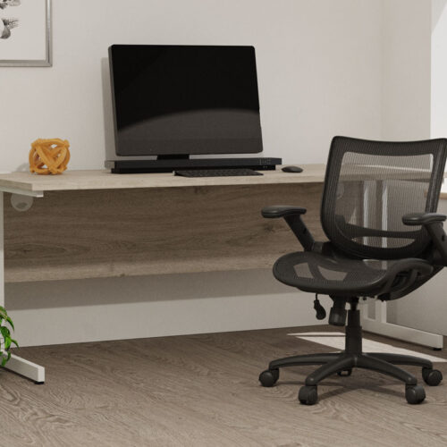 Operator Chairs Folding Arms