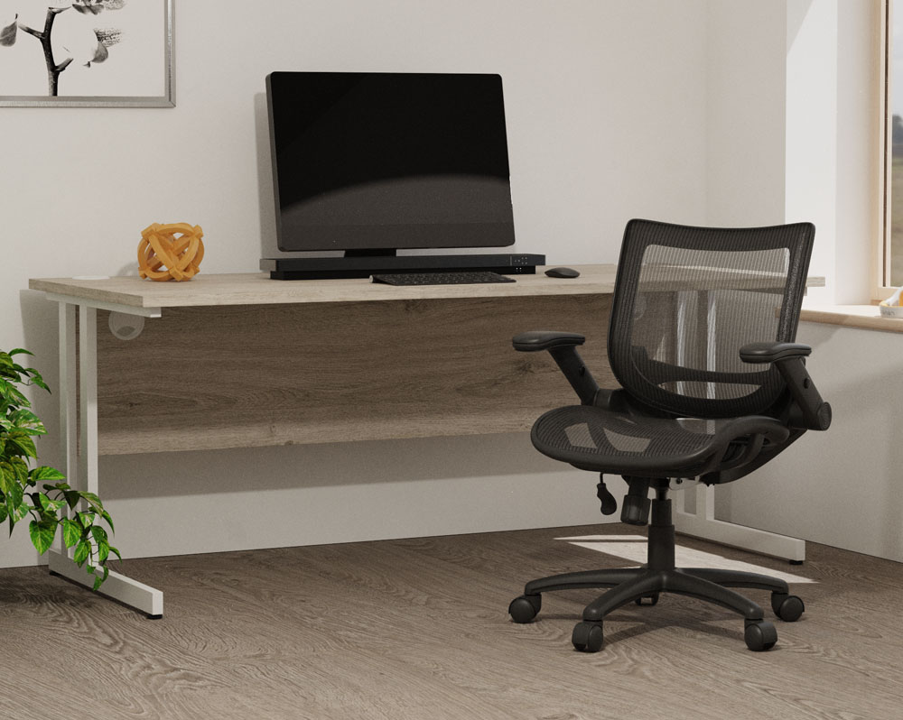 Operator Chairs Folding Arms