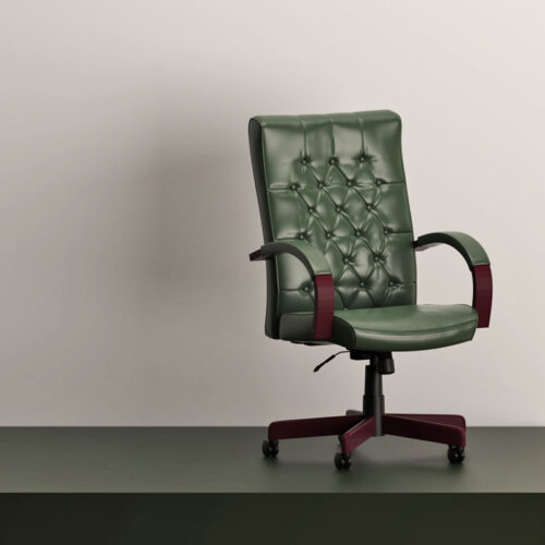 Traditional Office Chairs Buttoned