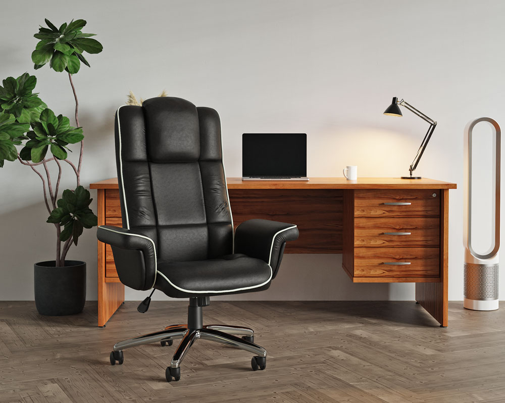 Traditional Office Chairs Gull Wing Arms