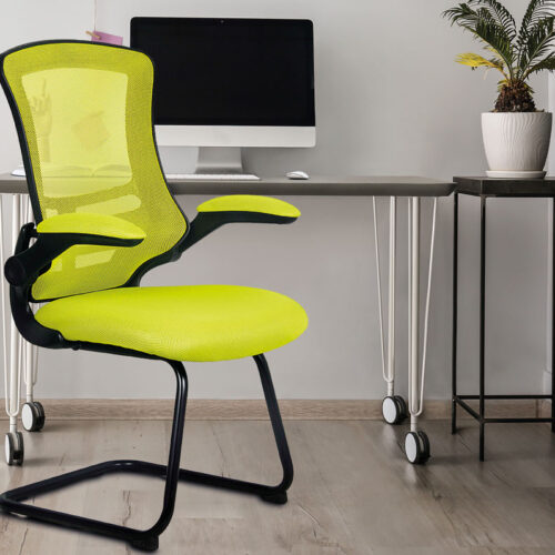 Visitors Chairs Flip Up Arms