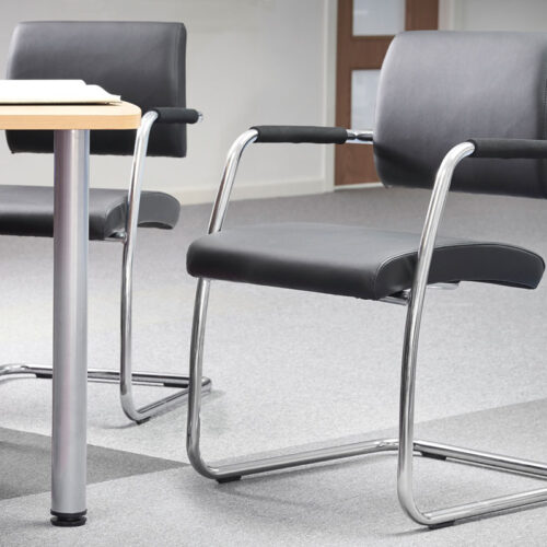 Visitors Chairs Floating Back