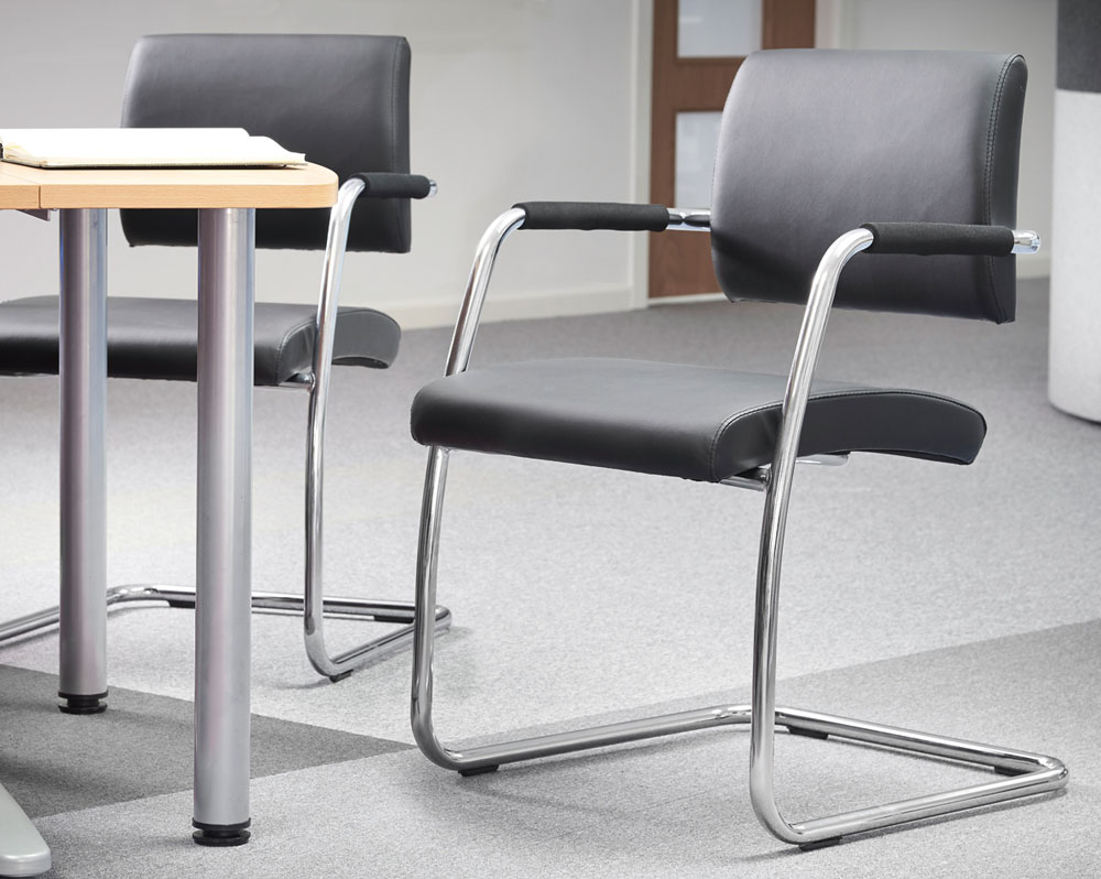 Visitors Chairs Floating Back